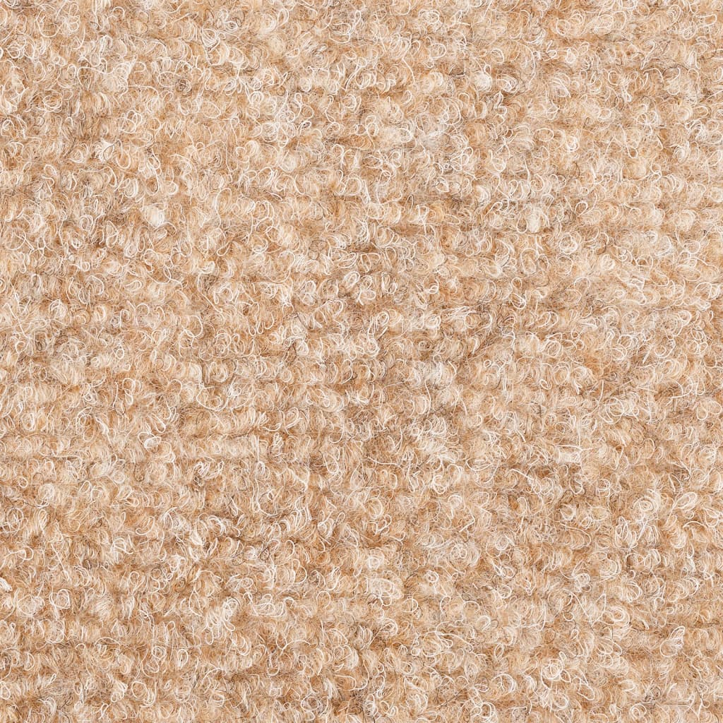 vidaXL Lipnūs laiptų kilimėliai, 5vnt., rudos spalvos, 65x21x4cm