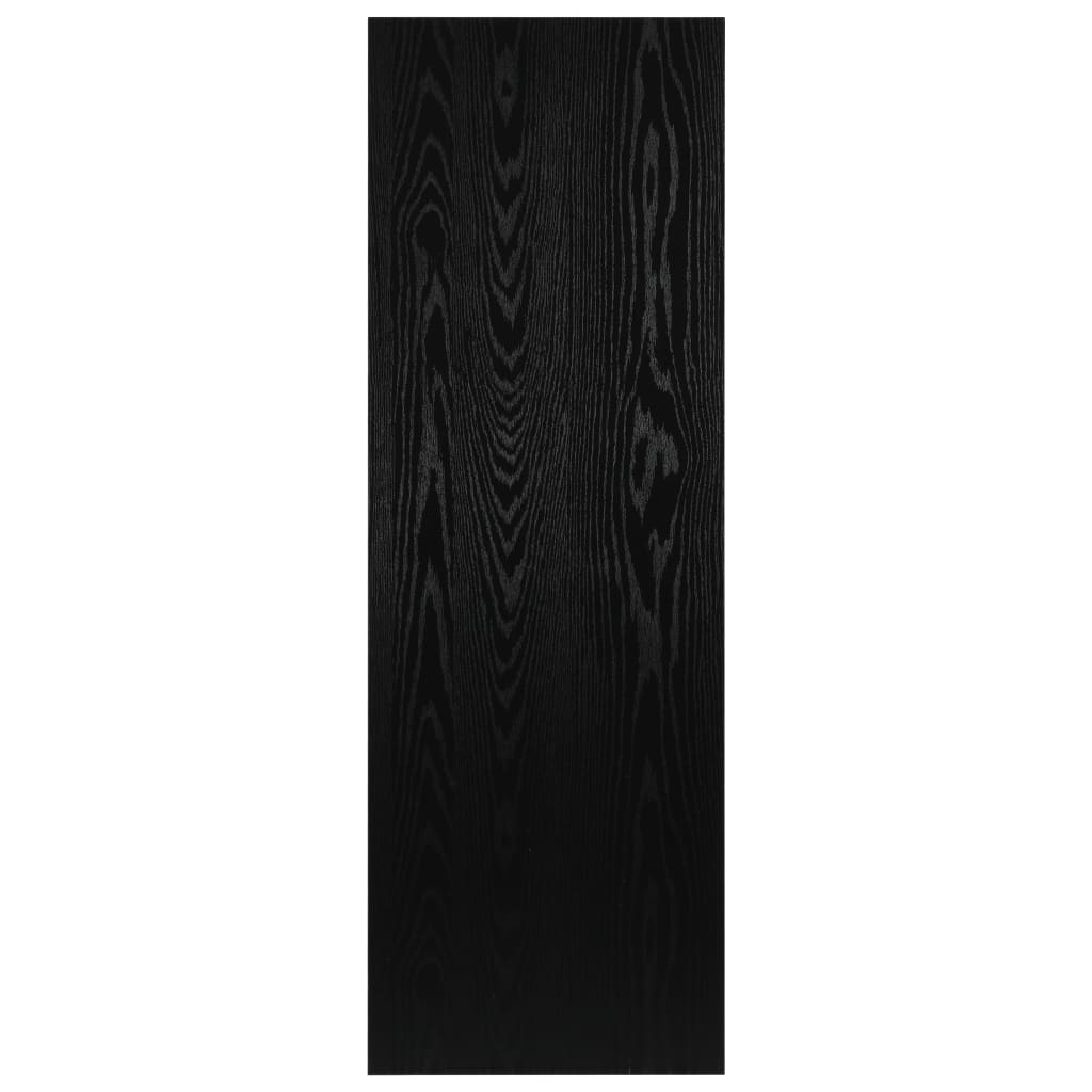 vidaXL Vonios kambario baldas, juodas, 120x40x16,3cm