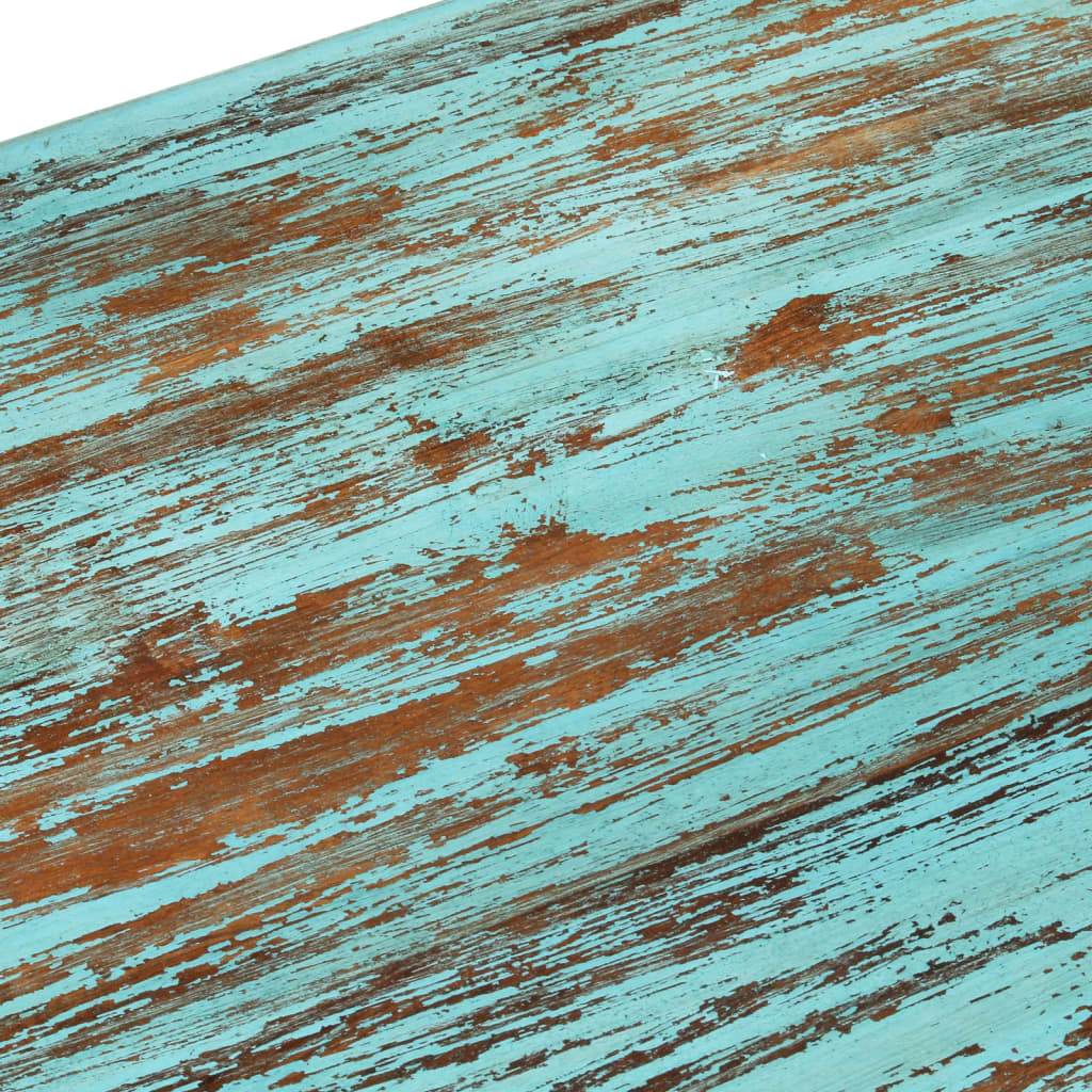 vidaXL Kavos staliukas, 110x50x34cm, perdirbtos medienos masyvas