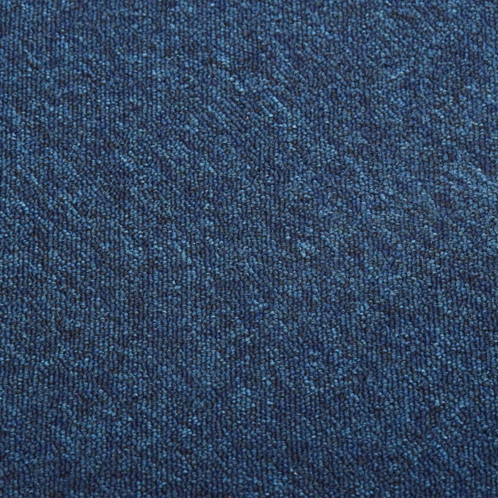 vidaXL Kiliminės plytelės, 20vnt., tamsiai mėlynos, 50x50cm, 5m²