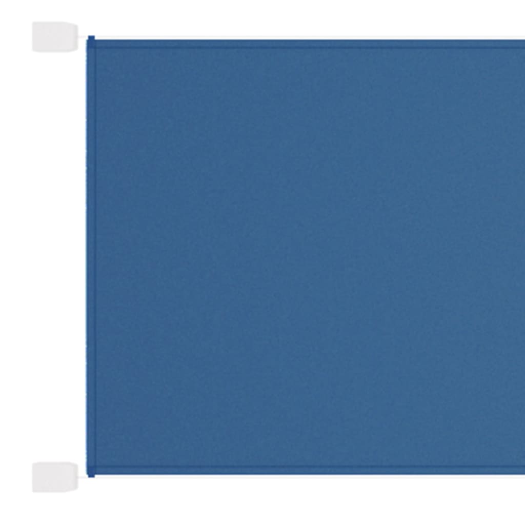 vidaXL Vertikali markizė, mėlynos spalvos, 140x420cm, oksfordo audinys