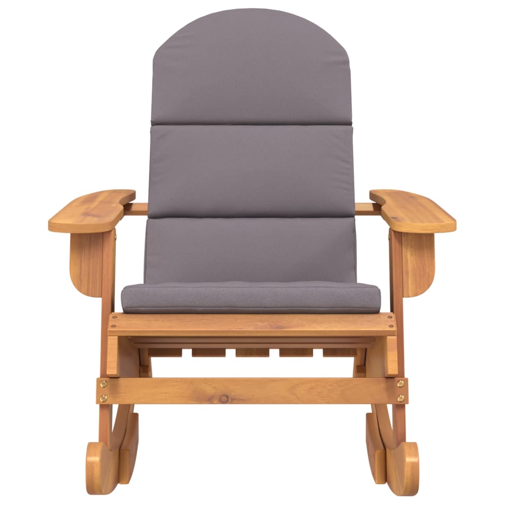 vidaXL Supama adirondack kėdė su pagalvėlėmis, akacijos masyvas