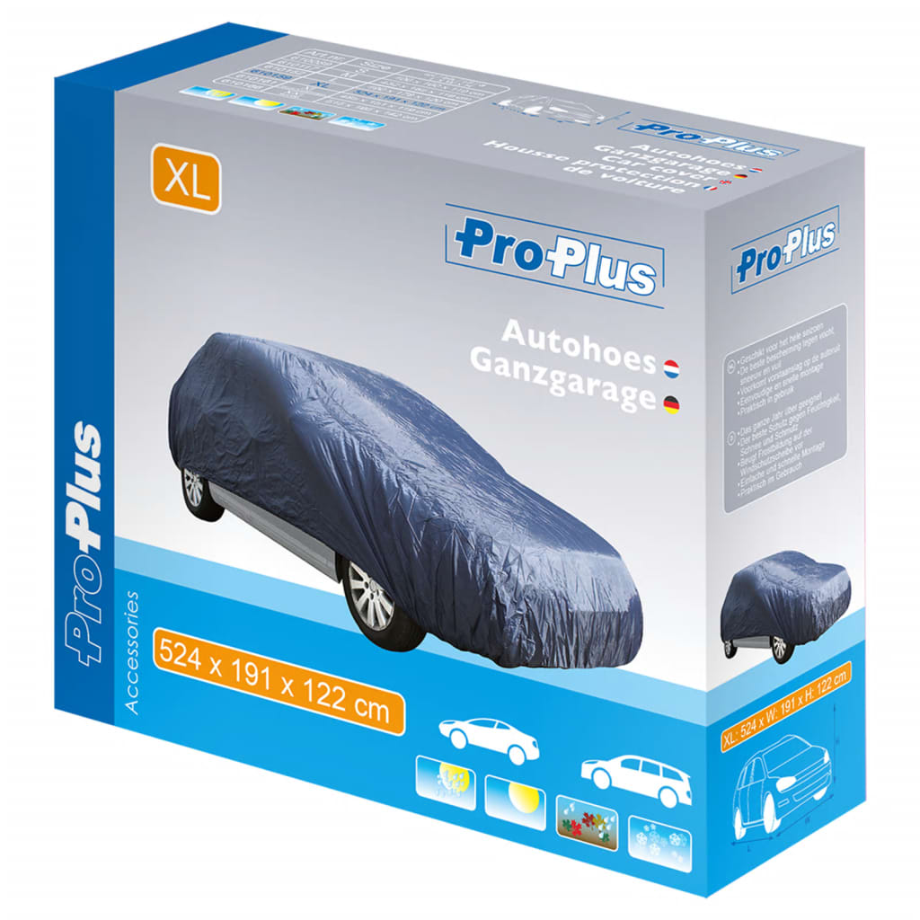 ProPlus Automobilio uždangalas XL, 524x191x122cm, tamsiai mėlynas