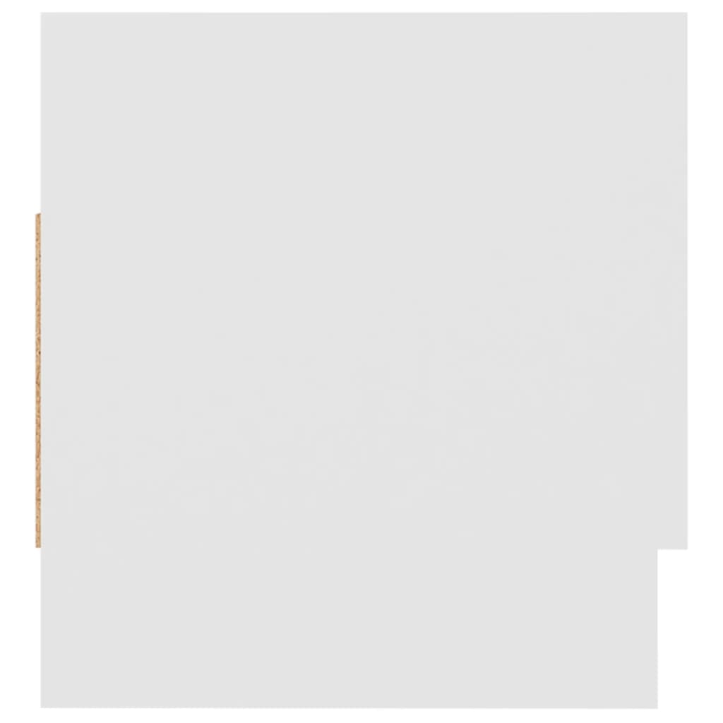 vidaXL Drabužių spinta, baltos spalvos, 70x32,5x35cm, MDP