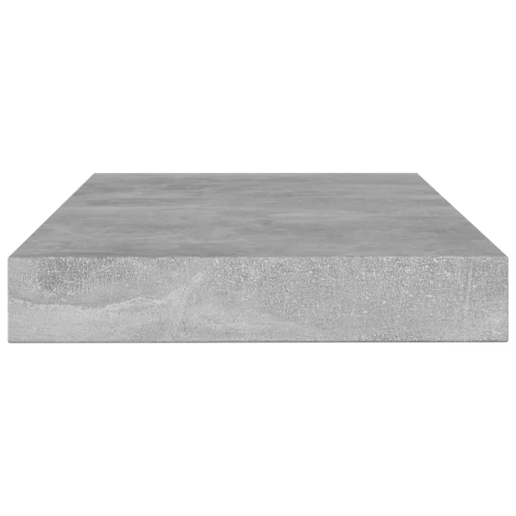 vidaXL Knygų lentynos plokštės, 8vnt., betono, 100x10x1,5cm, MDP