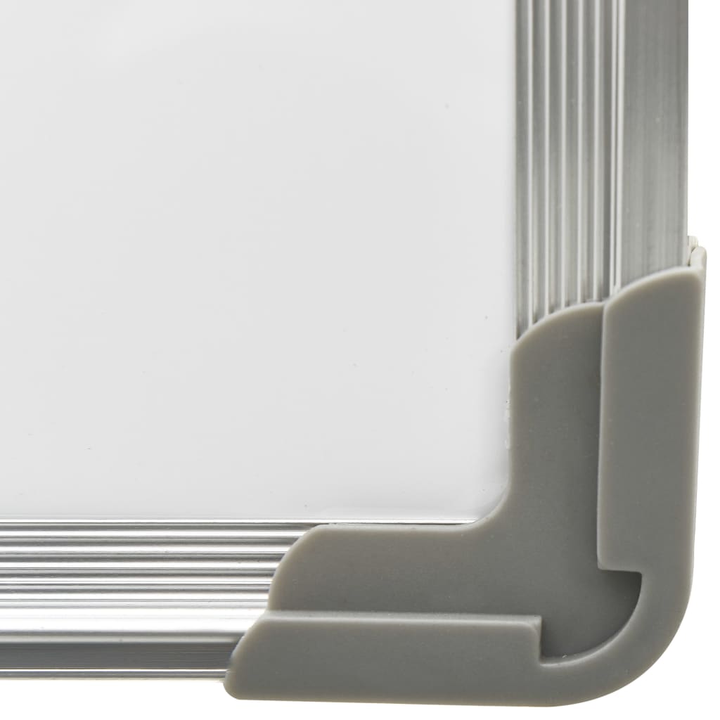 vidaXL Magnetinė sauso valymo lenta, baltos spalvos, 90x60cm, plienas