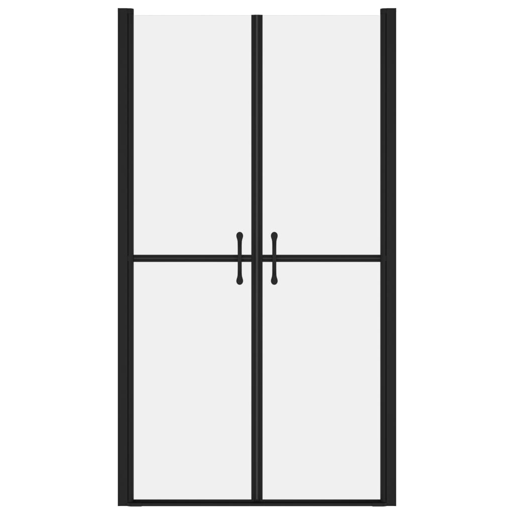 vidaXL Dušo durys, matinės, (73-76)x190cm, ESG