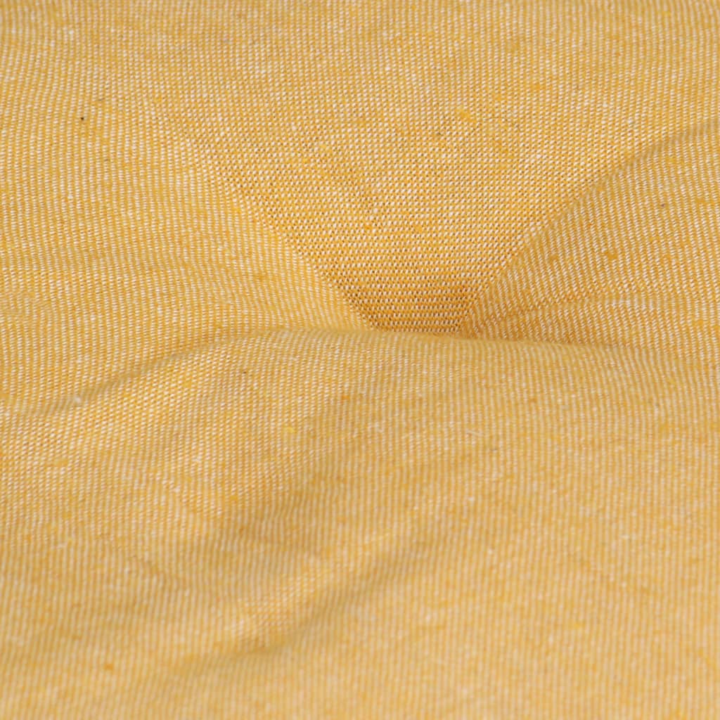 vidaXL Pagalvė sofai iš palečių, geltonos spalvos, 120x40x7cm
