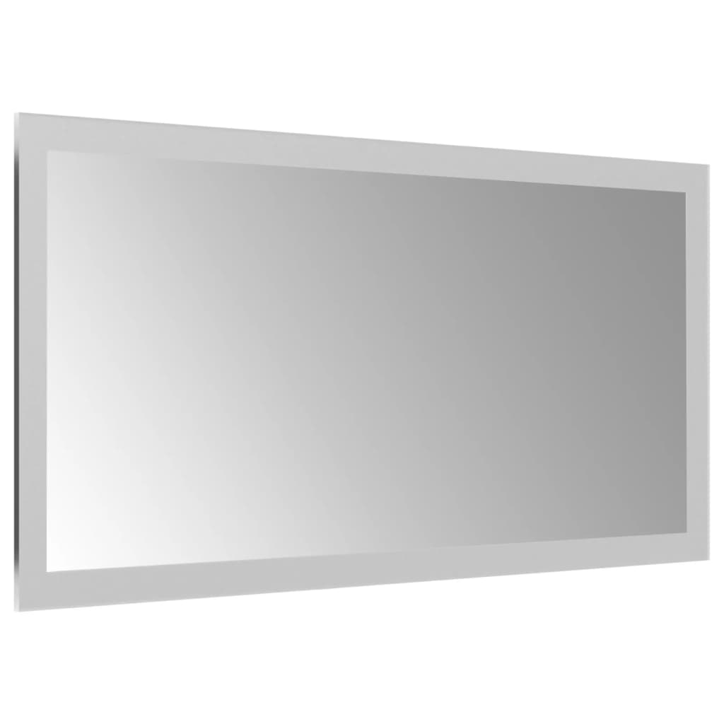 vidaXL Vonios kambario LED veidrodis, 20x40cm