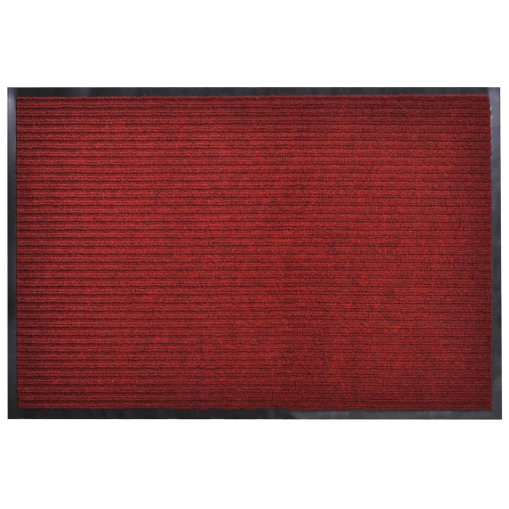 Raudonas PVC Durų Kilimėlis, 90 x 120 cm