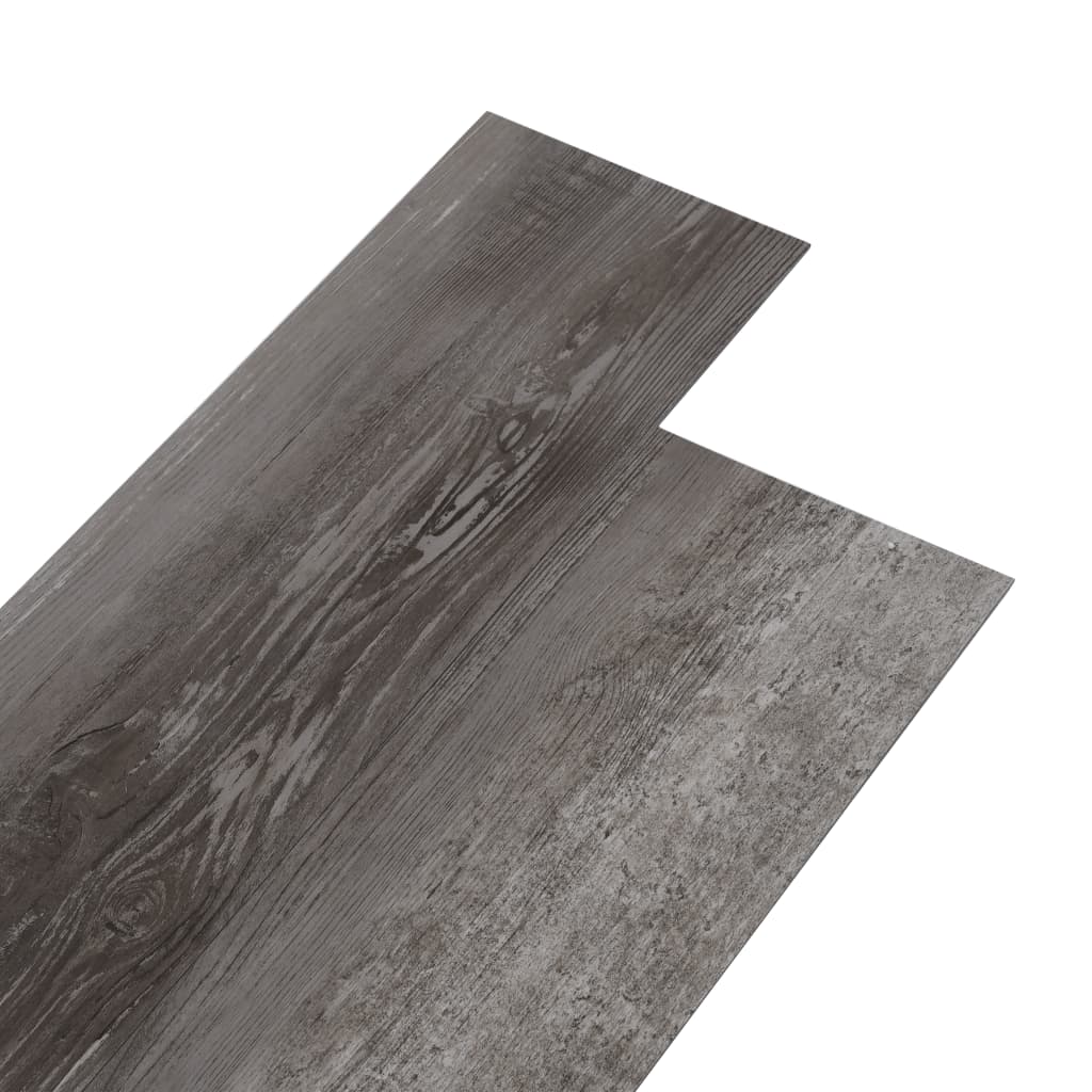 vidaXL Grindų plokštės, medienos, PVC, prilimpančios, 4,46m², 3mm