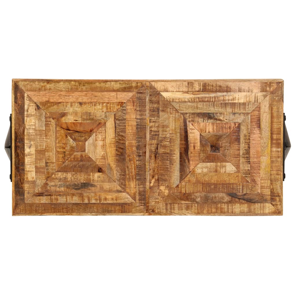 vidaXL Konsolinis staliukas, 80x40x75cm, mango medienos masyvas