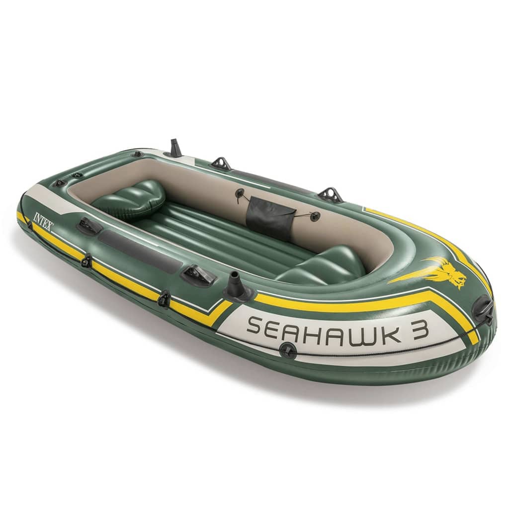 Intex Pripučiamas valties rinkinys Seahawk 3, 295x137x43cm, 68380NP