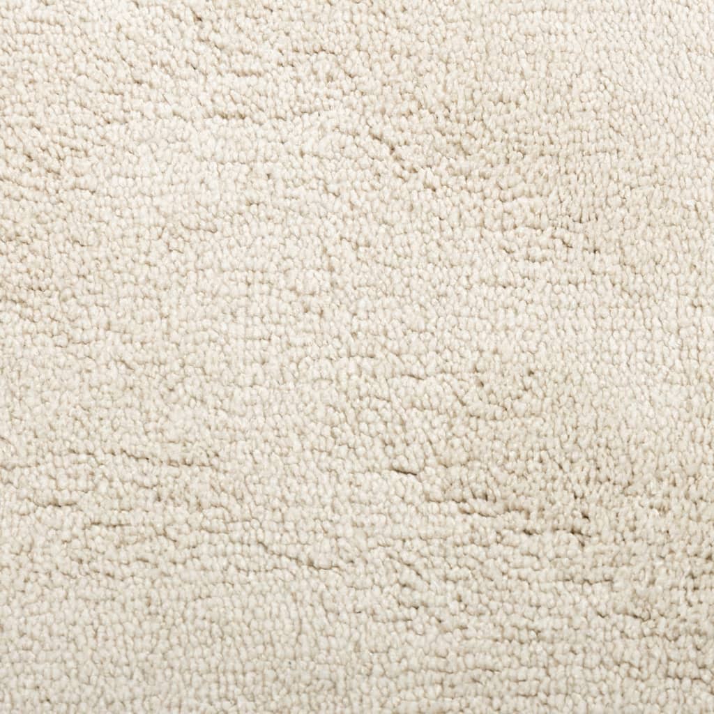 vidaXL Kilimas OVIEDO, smėlio spalvos, 60x110cm, trumpi šereliai