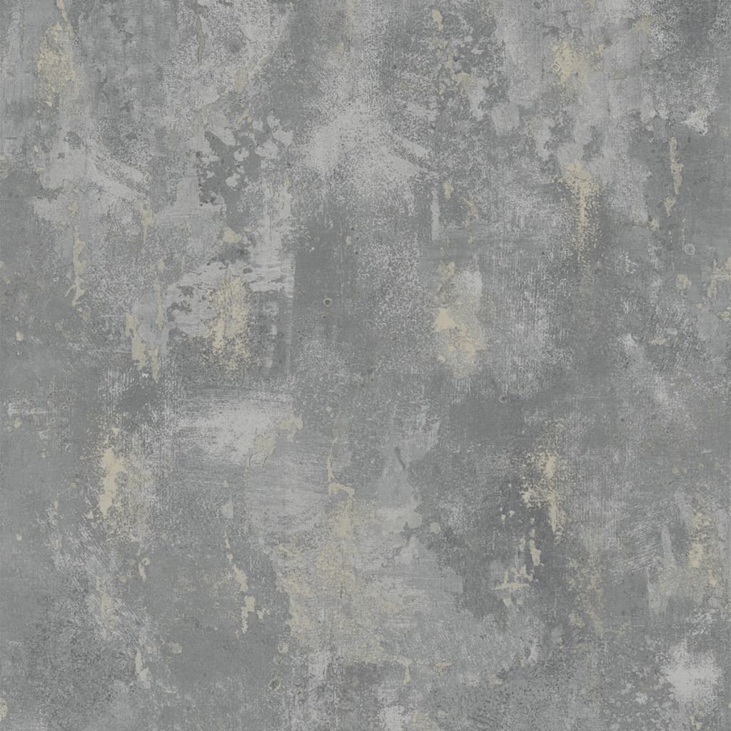 DUTCH WALLCOVERINGS Tapetai, betono pilkos spalvos, TP1008