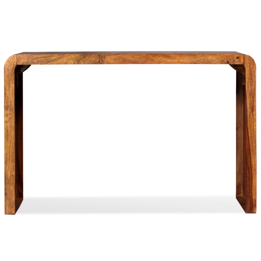 vidaXL Spintelė/stalas, tvirta rausv. dalbergijos mediena, rudas