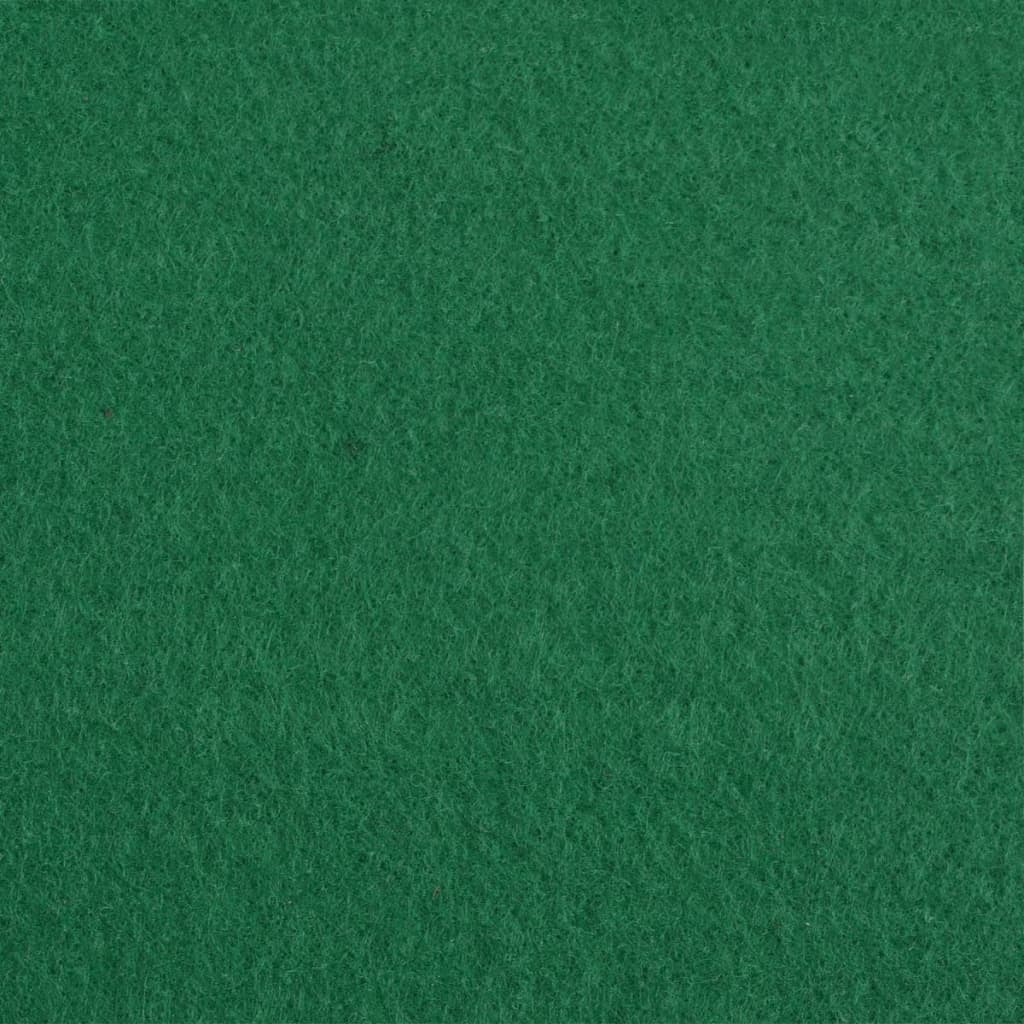 vidaXL Parodų kilimas, vientisas, 1x12 m, žalias