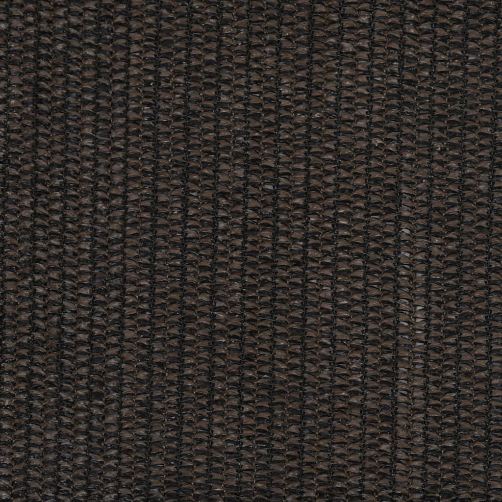 vidaXL Palapinės kilimėlis, rudos spalvos, 250x550cm