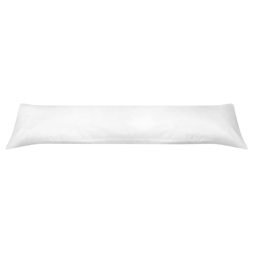 vidaXL Šoninė pagalvė kūnui, 40x145 cm, balta