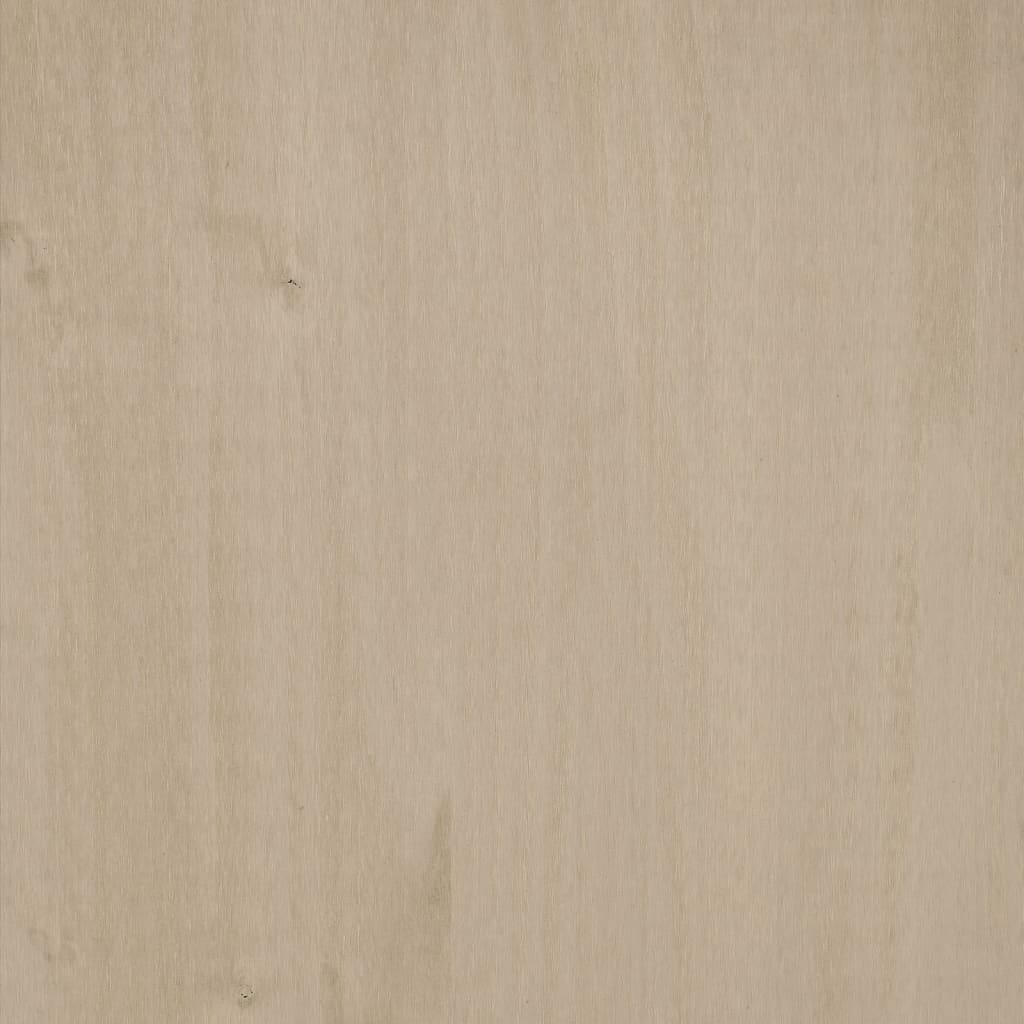 vidaXL Šoninė spintelė HAMAR, medaus ruda, 79x40x103,5cm, pušis