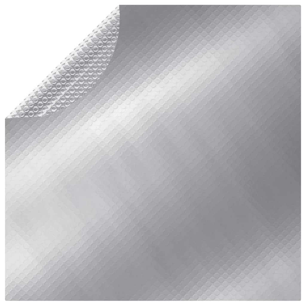 vidaXL Baseino uždangalas, sidabrinės spalvos, 250cm, PE