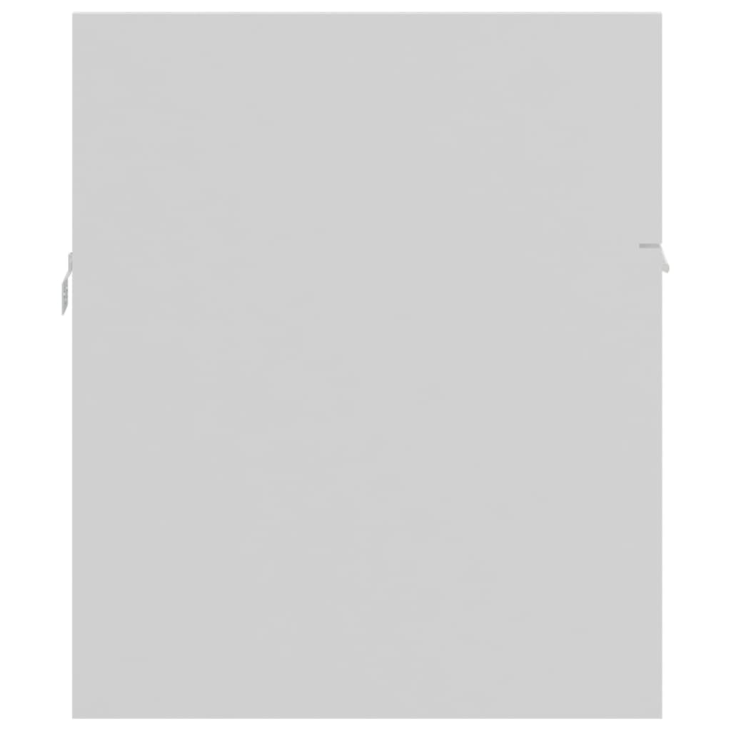 vidaXL Spintelė praustuvui, baltos spalvos, 90x38,5x46cm, MDP