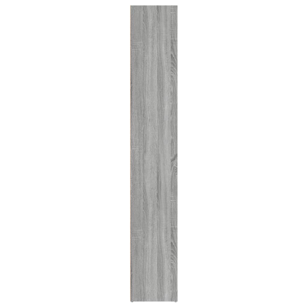 vidaXL Spintelė knygoms, pilka ąžuolo, 40x30x189cm, apdirbta mediena