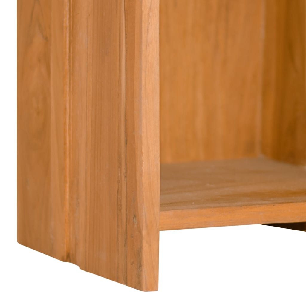 vidaXL Knygų lentyna, 30x30x110cm, tikmedžio medienos masyvas