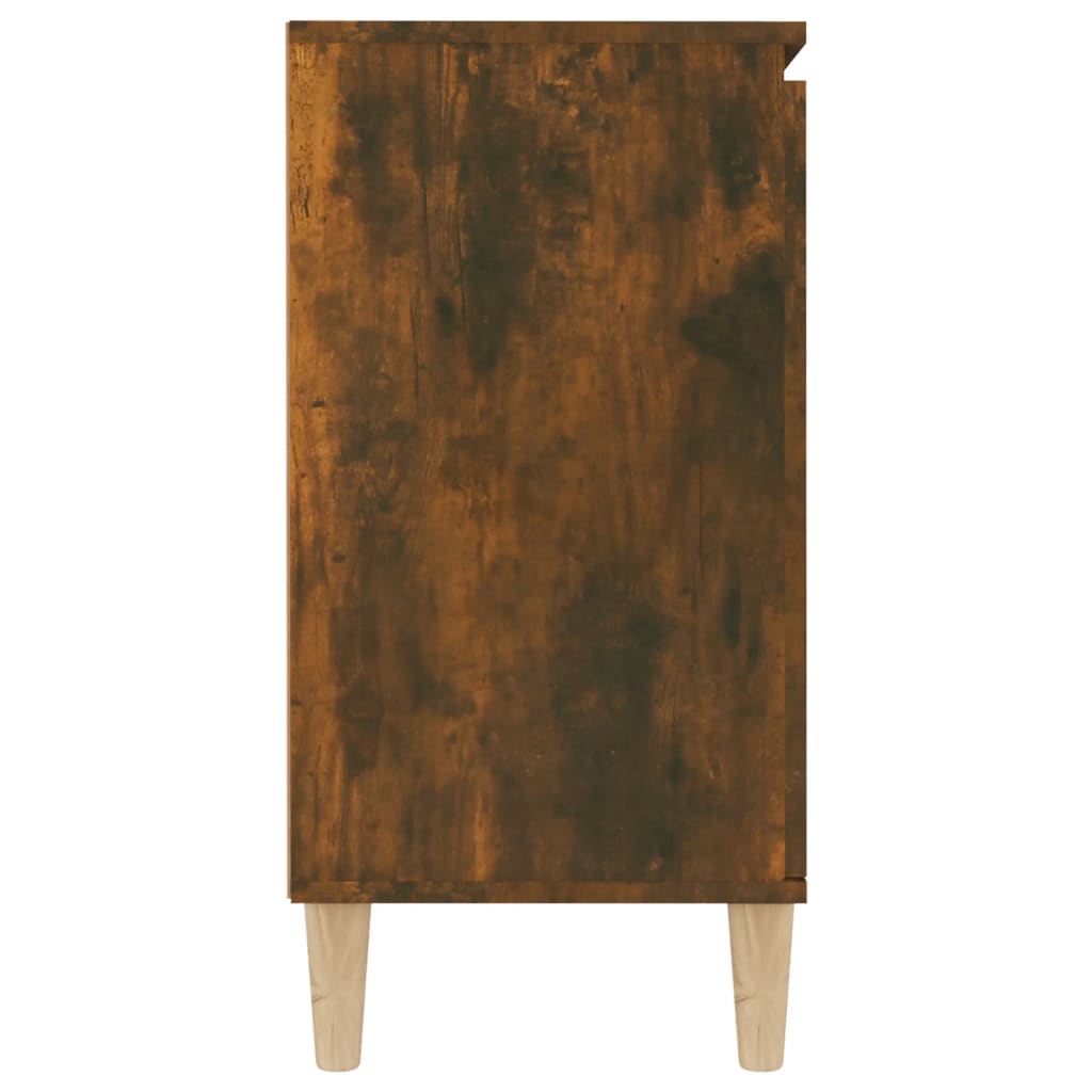vidaXL Šoninė spintelė, dūminio ąžuolo spalvos, 103,5x35x70cm, mediena