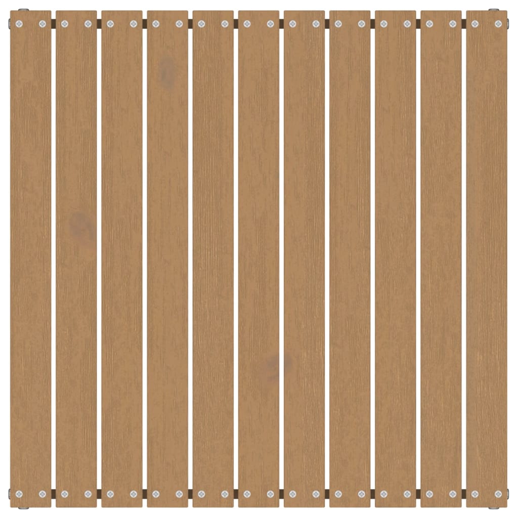 vidaXL Sodo komplektas su pagalvėlėmis, 2 dalių, medaus rudas, pušis