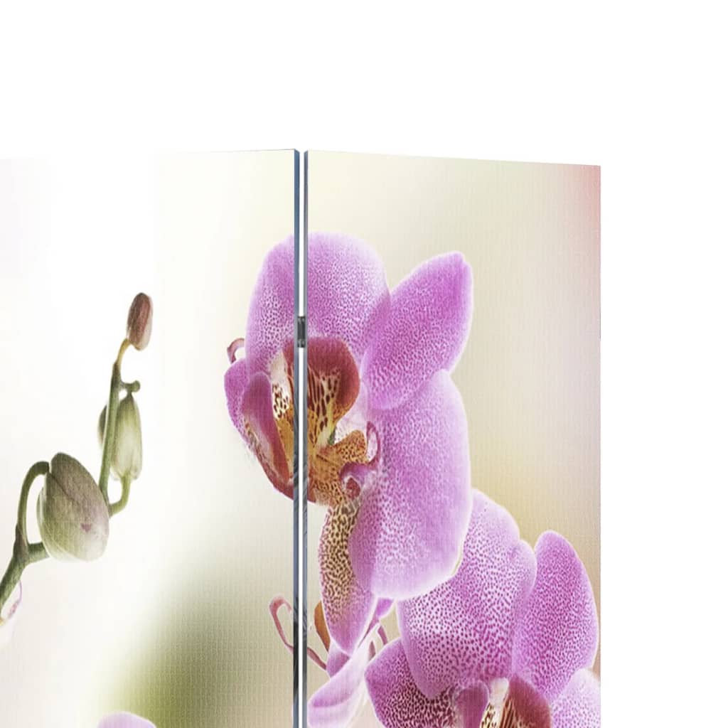 vidaXL Kambario pertvara, sulankstoma, 120x170 cm, gėlės paveikslėlis