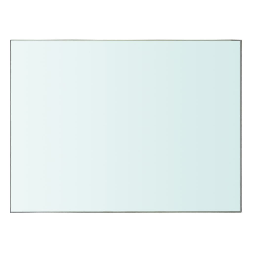 vidaXL Lentynos, 2vnt., skaidrios, 40x30cm, stiklo plokštė (243816x2)