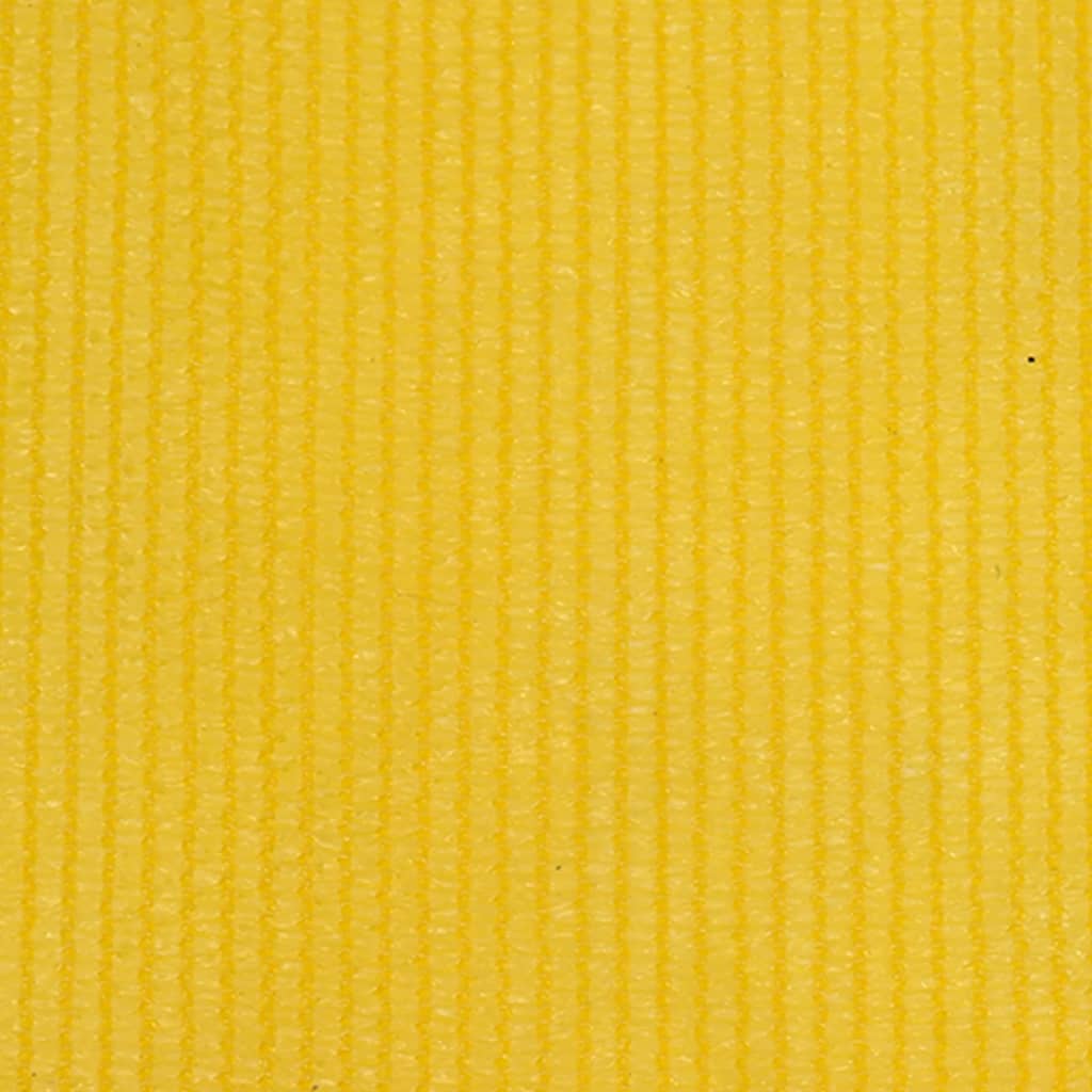 vidaXL Lauko roletas, geltonos spalvos, 60x140cm, HDPE