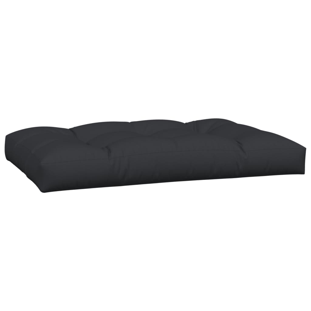vidaXL Palečių pagalvėlės, 5vnt., juodos spalvos, audinys