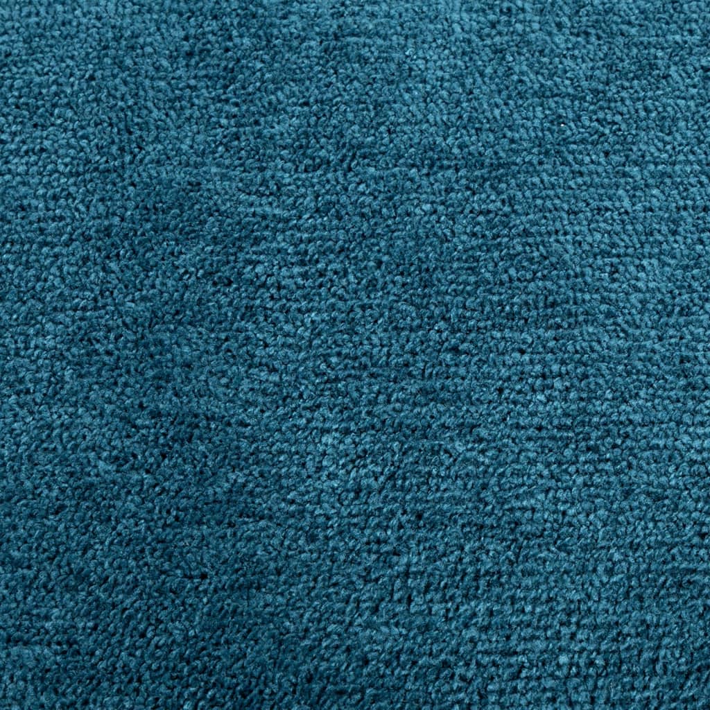 vidaXL Kilimas OVIEDO, turkio spalvos, 120x120cm, trumpi šereliai