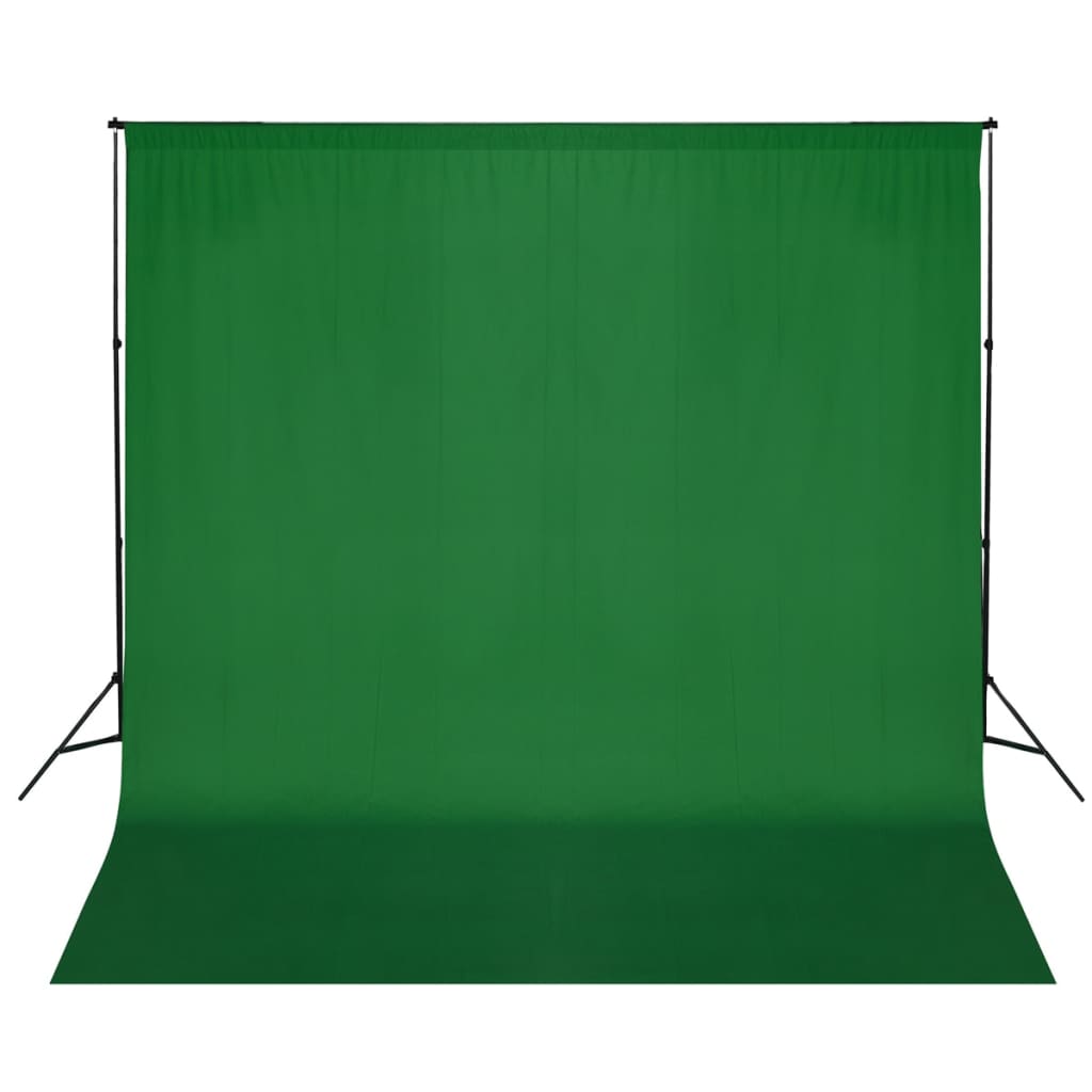 vidaXL Fono rėmo sistema, 600 x 300 cm, žalia