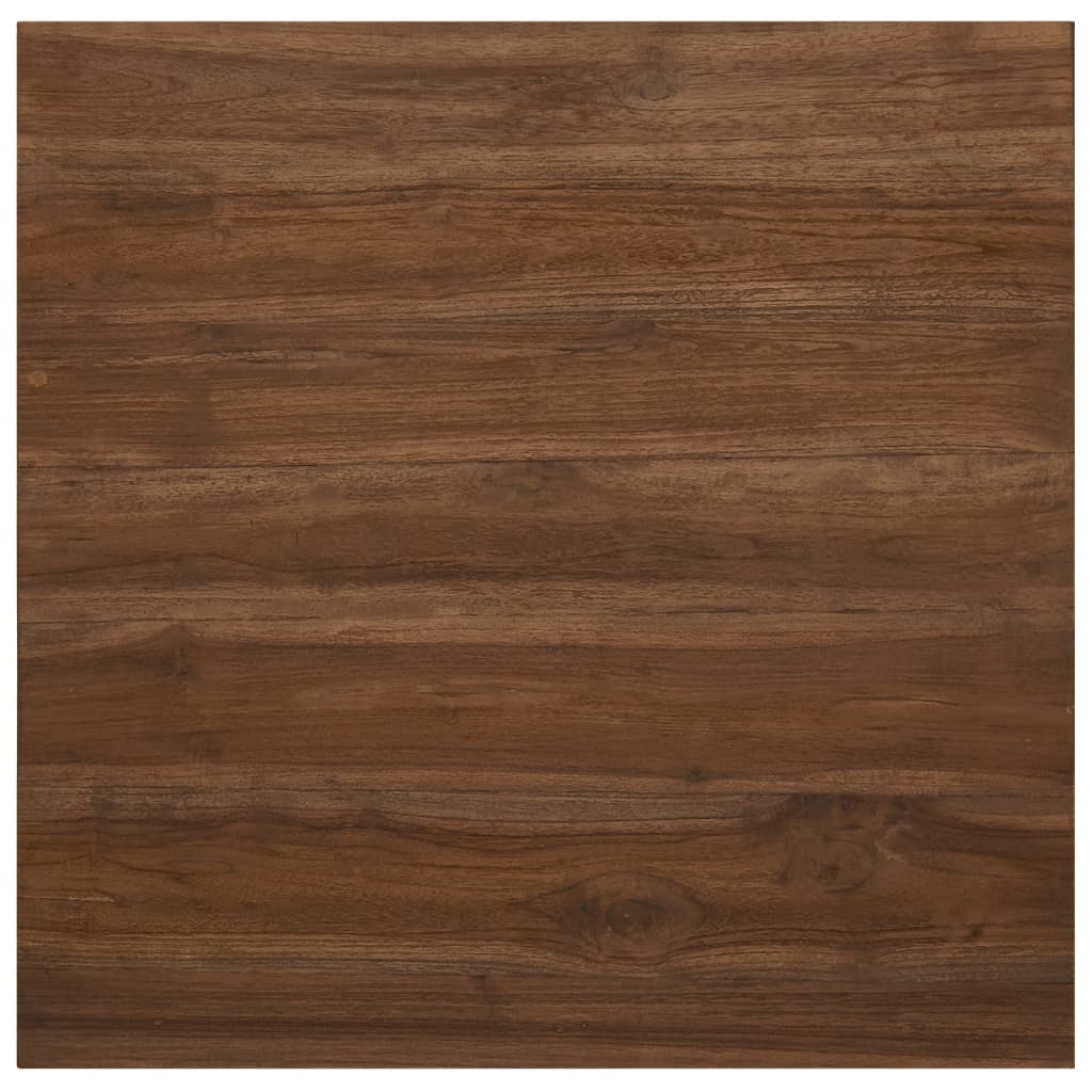 vidaXL Kavos staliukas, 68x68x33cm, tikmedžio medienos masyvas