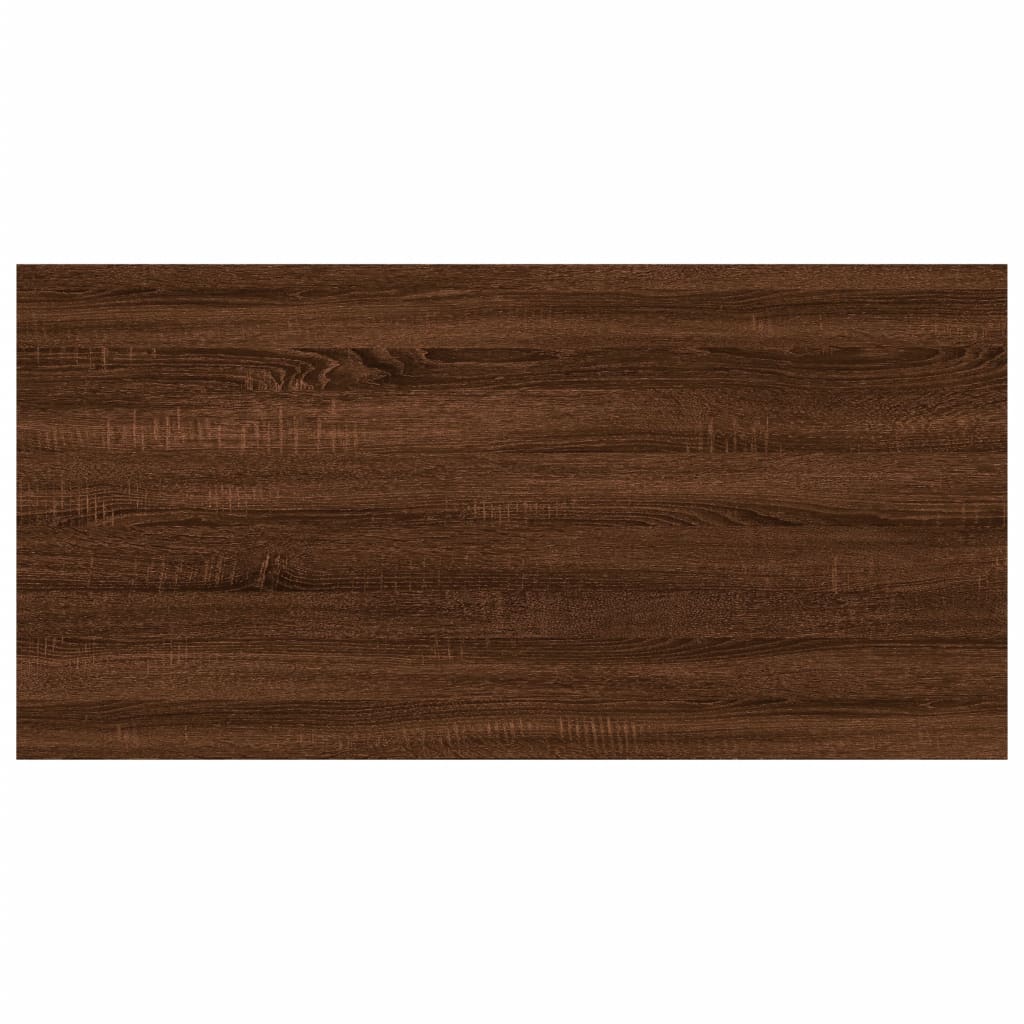 vidaXL Sieninės lentynos, 4vnt., rudos ąžuolo, 60x30x1,5cm, mediena