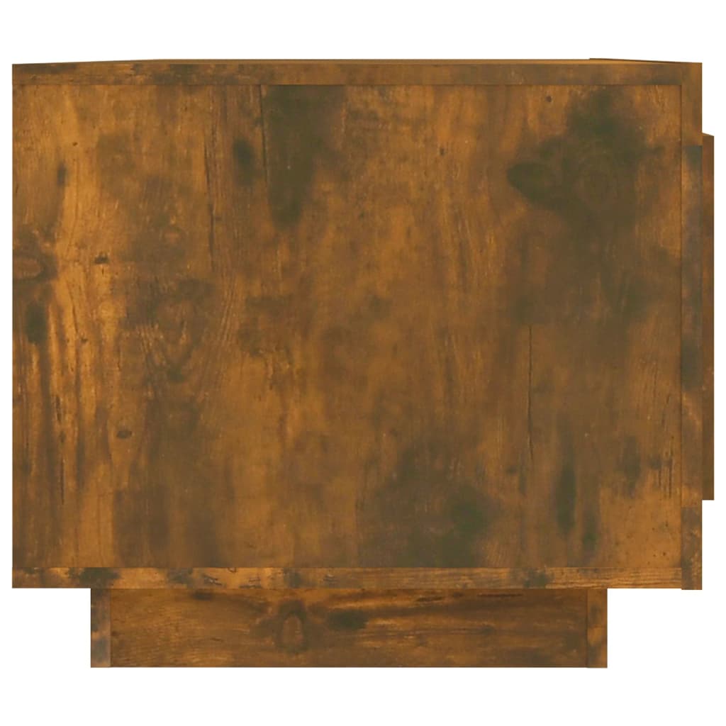 vidaXL Kavos staliukas, dūminio ąžuolo, 102x50x45cm, apdirbta mediena