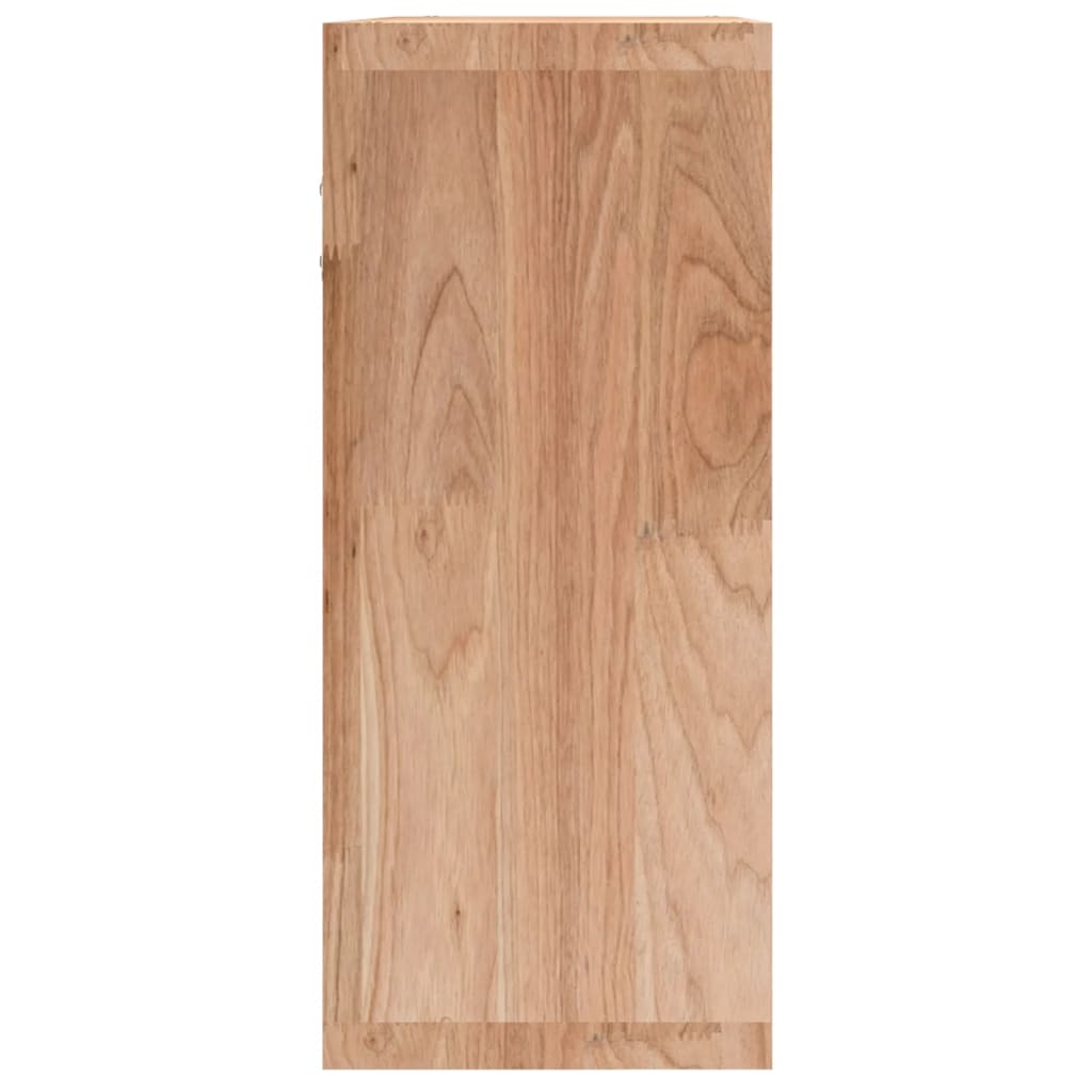 vidaXL Sieninė spintelė, 42x18x42cm, riešutmedžio medienos masyvas