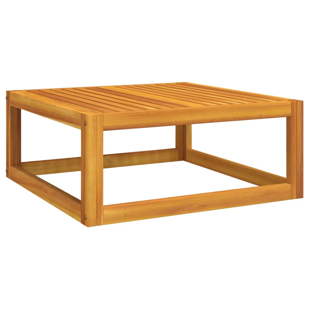 vidaXL Kavos staliukas, 68x68x29cm, akacijos medienos masyvas