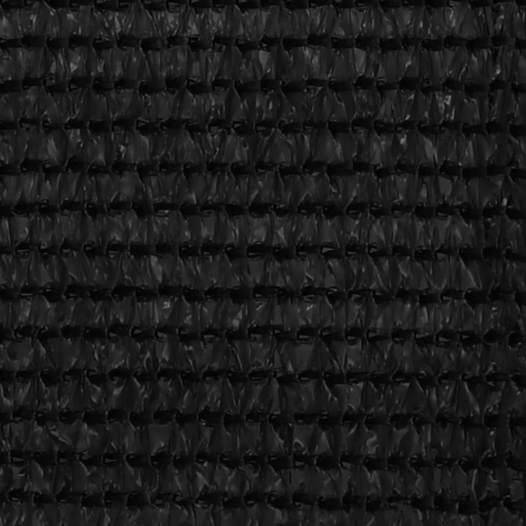vidaXL Balkono pertvara, juodos spalvos, 120x300cm, HDPE