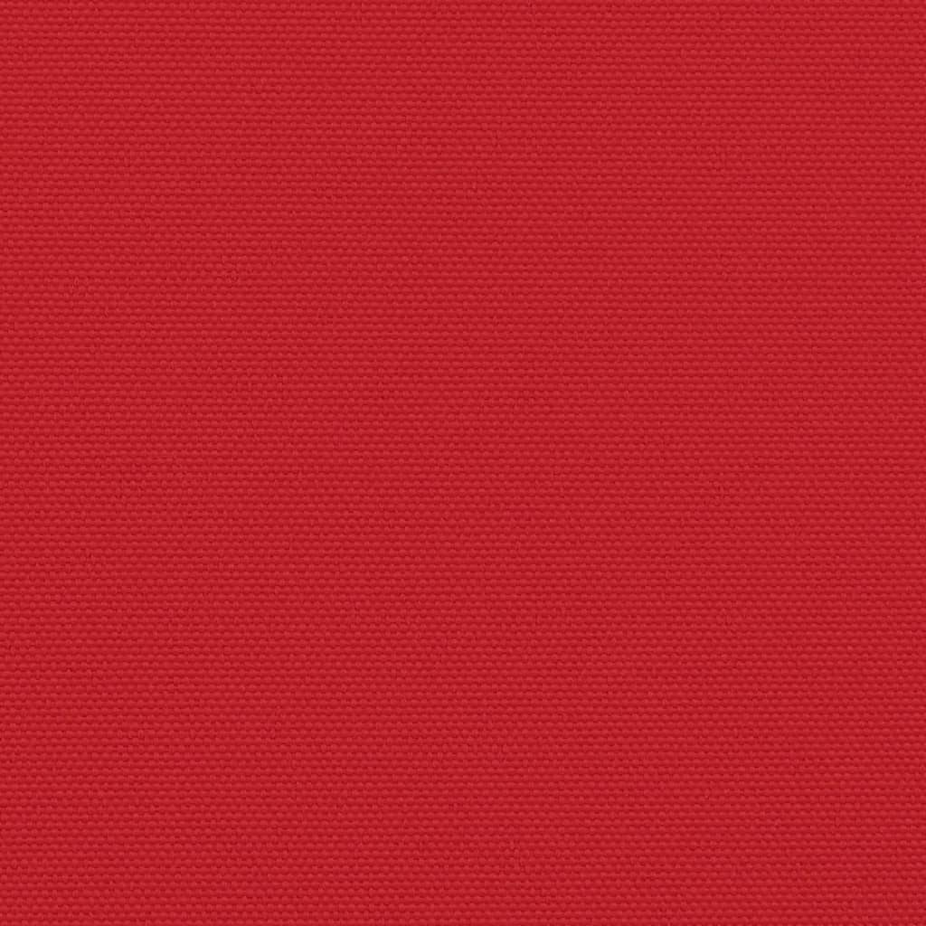 vidaXL Ištraukiama šoninė pertvara, raudonos spalvos, 120x1000cm