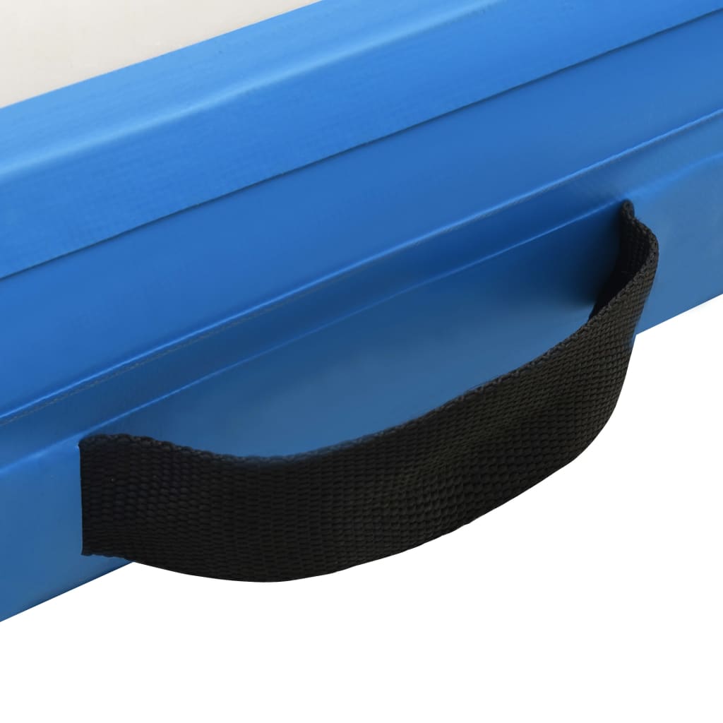 vidaXL Pripučiama platforma, mėlynos ir baltos spalvos, 300x200x15cm