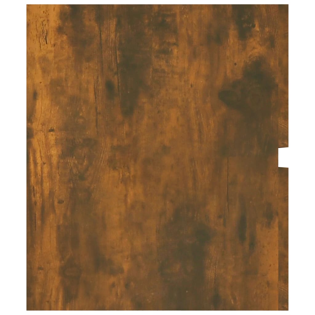 vidaXL Spintelė praustuvui, dūminio ąžuolo, 100x38,5x45cm, mediena