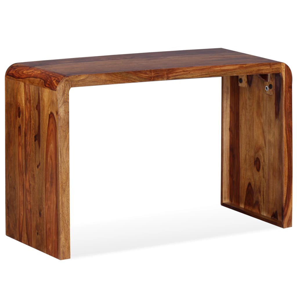 vidaXL Spintelė/stalas, tvirta rausv. dalbergijos mediena, rudas