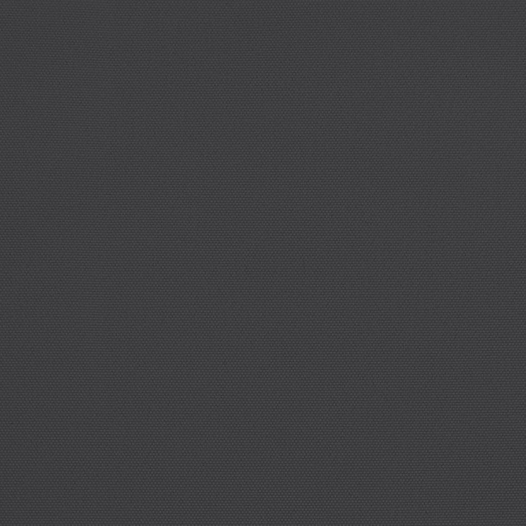 vidaXL Sodo skėtis su mediniu stulpu, juodos spalvos, 196x231cm