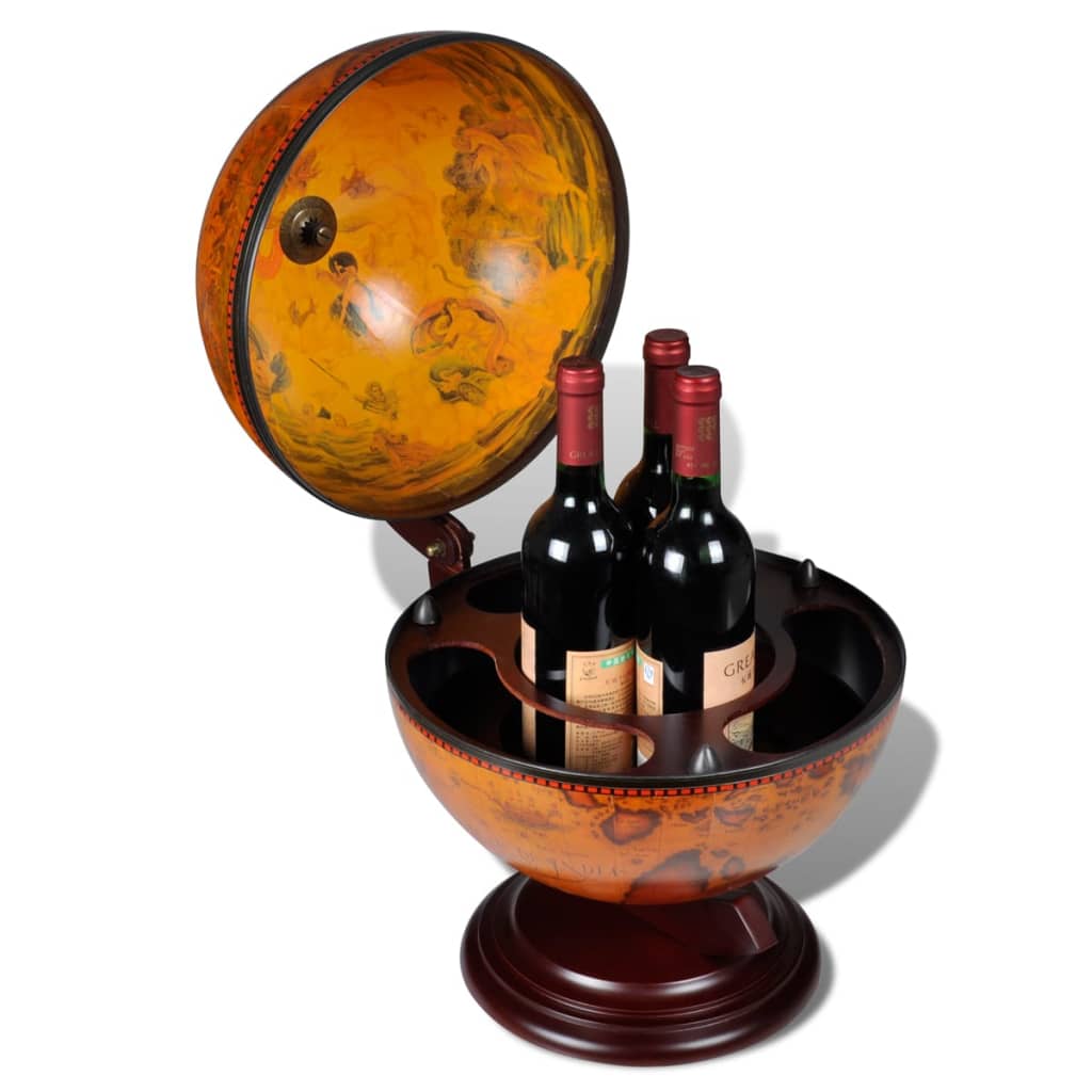 vidaXL Gaublio formos vyno butelių laikiklis, eukalipto mediena