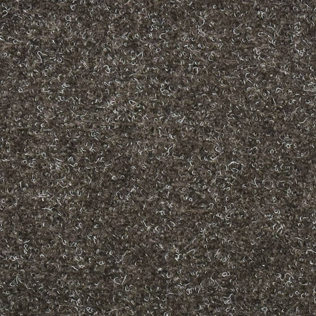 vidaXL Lipnūs laiptų kilimėliai, 10vnt., antracito, 65x21x4cm