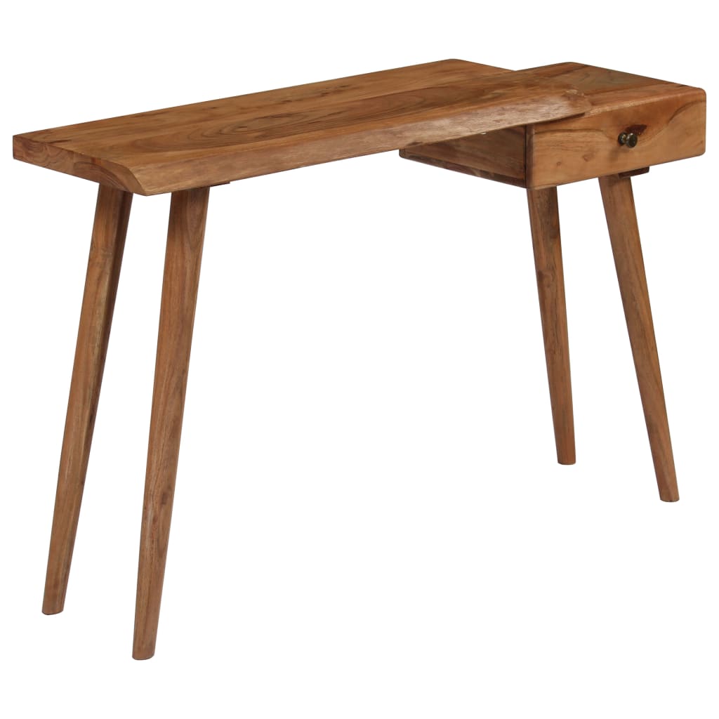 vidaXL Konsolinis staliukas, akacijos medienos masyvas, 115x35x76cm
